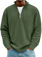 Men's Casual Long-Sleeve Polo Shirt/Sweatshirt