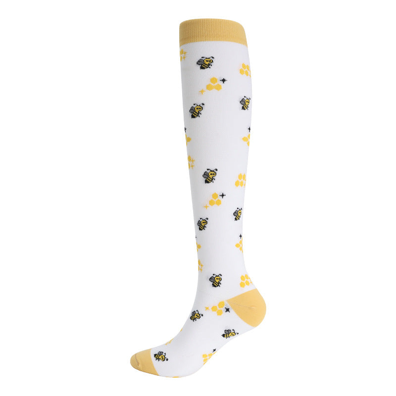 Nylon Compression Socks for Running Cycling Yoga