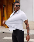High Elasticity Seamless No-Iron Ice Silk Shirt