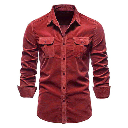 Men's Corduroy Casual Shirt