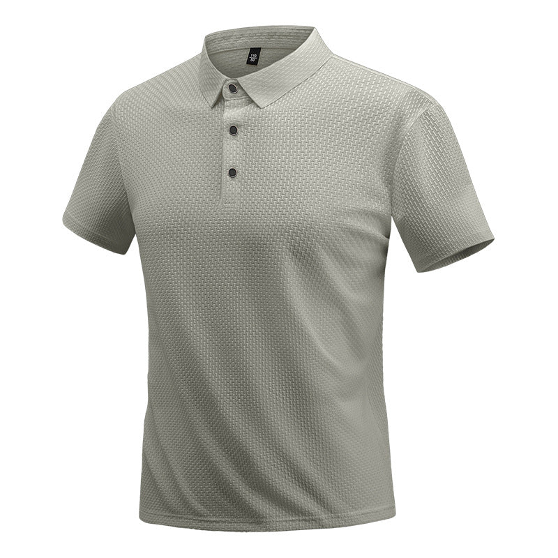 Mens Stretch Breathable Polo Shirt