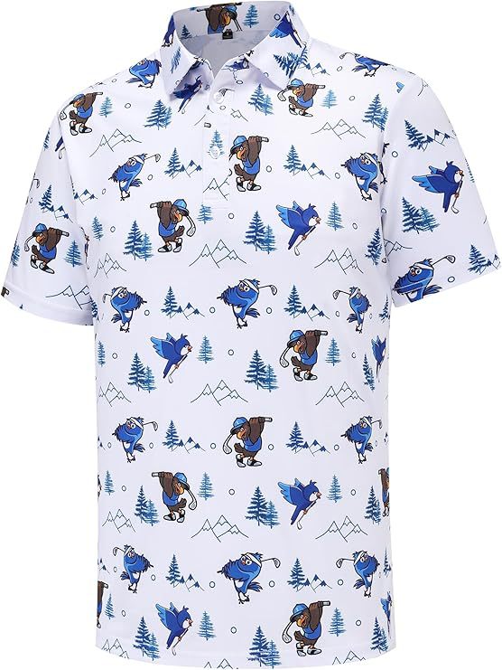 Digital printed Polo shirt