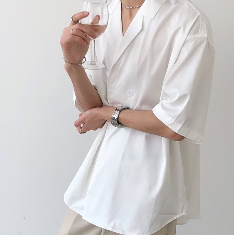 Short-sleeve shirt for men
