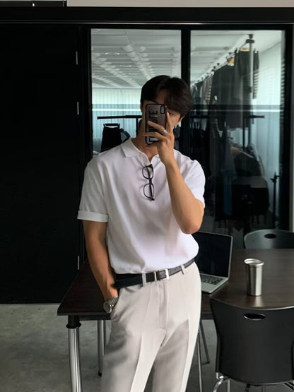 Men's polo shirts short-sleeved T-shirts