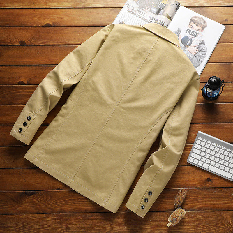 Casual Top Slim Fit Coat