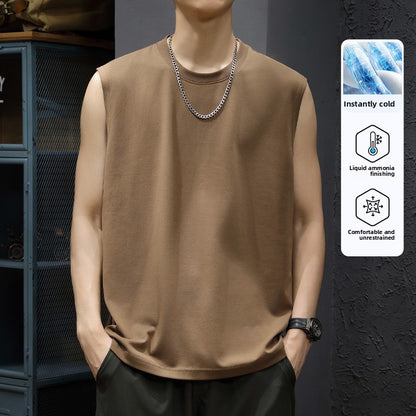 Cotton Sleeveless Sports Vest