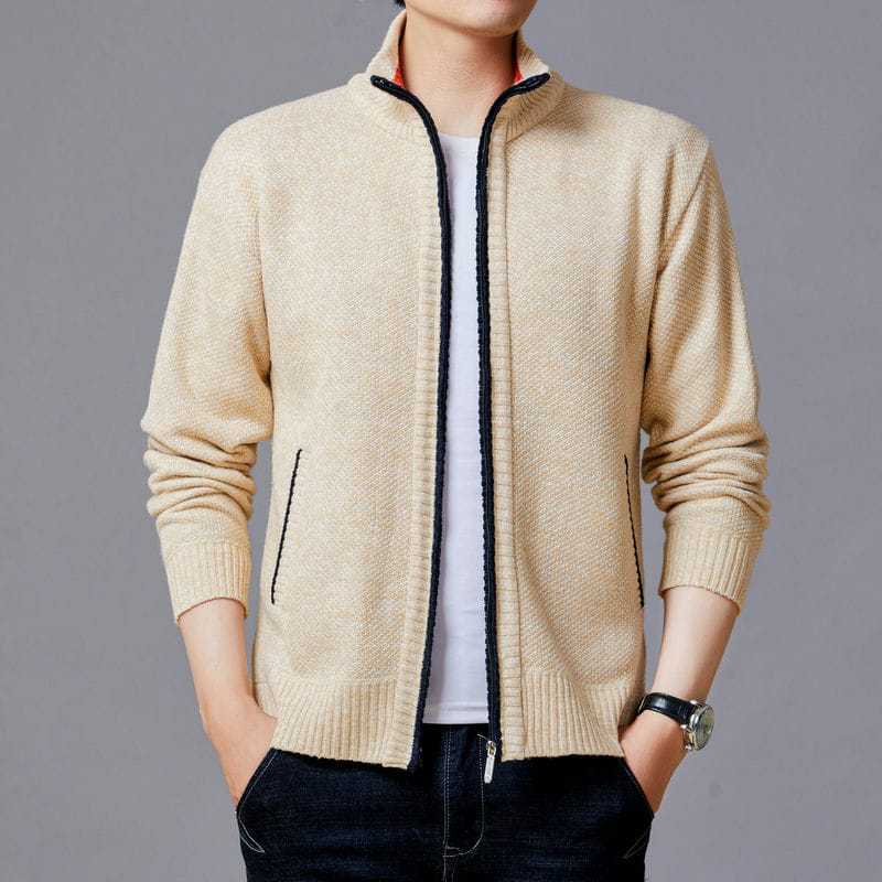 Mens Knit Cardigan