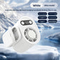 Portable USB Rechargeable Neck Hanging Fan