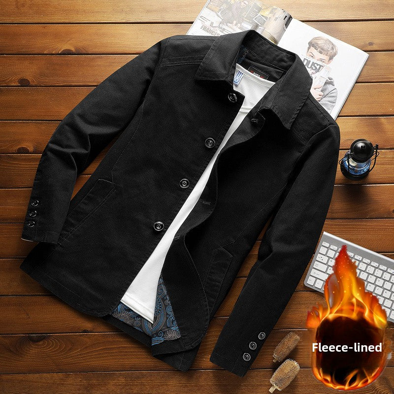 Casual Top Slim Fit Coat