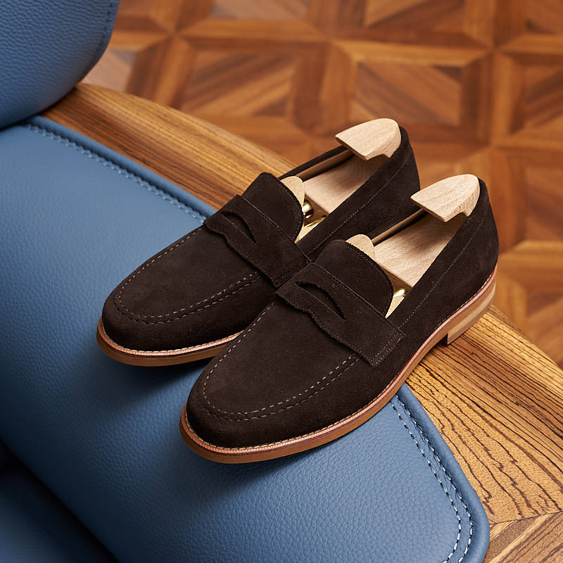 Mens Leather Loafers