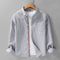 British Style Oxford Cotton Men's Shirt
