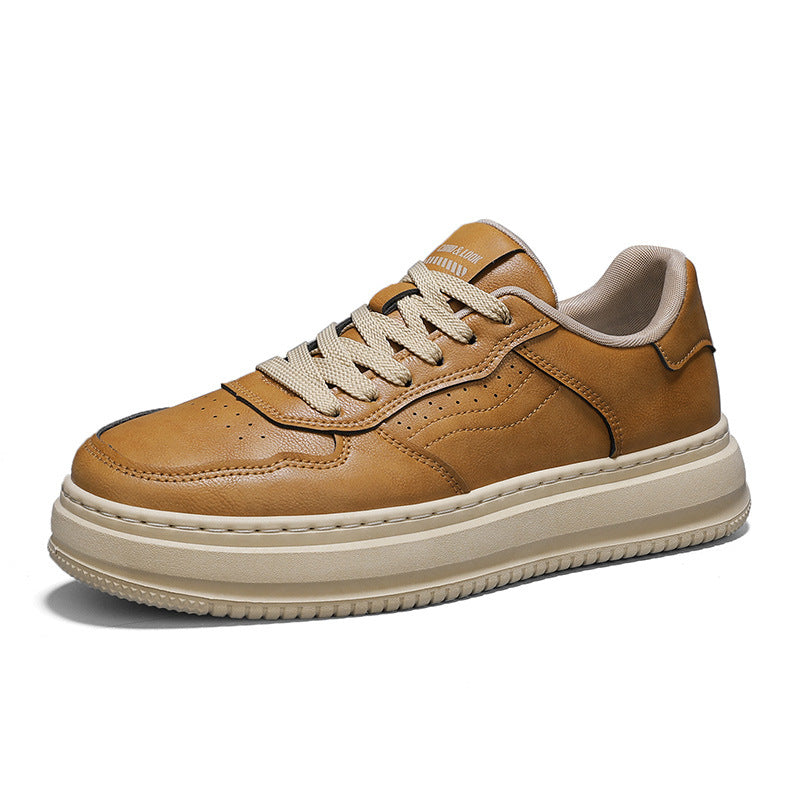 Men's casual sports shoes with thick soles