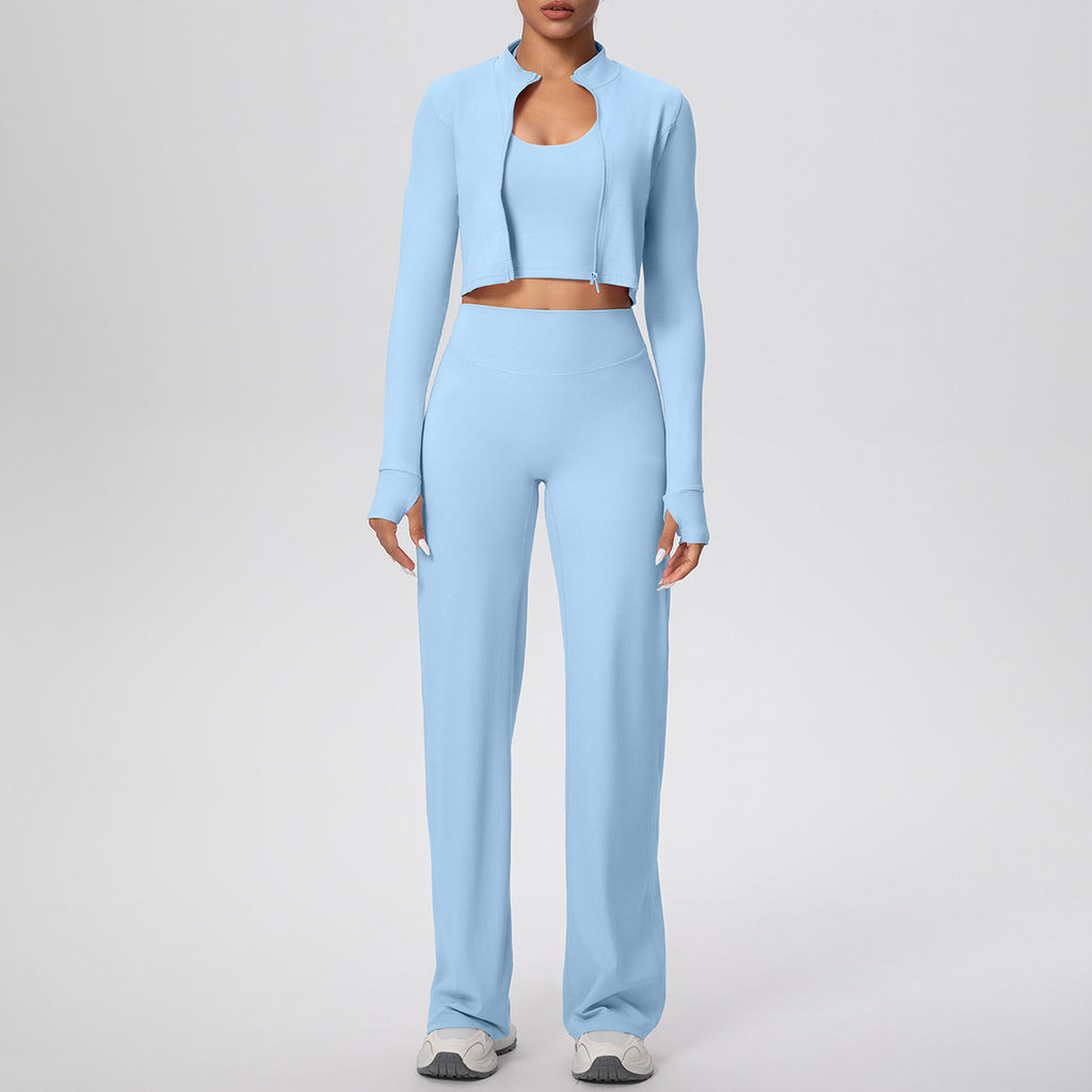 Womens Athletic Three Piece Set