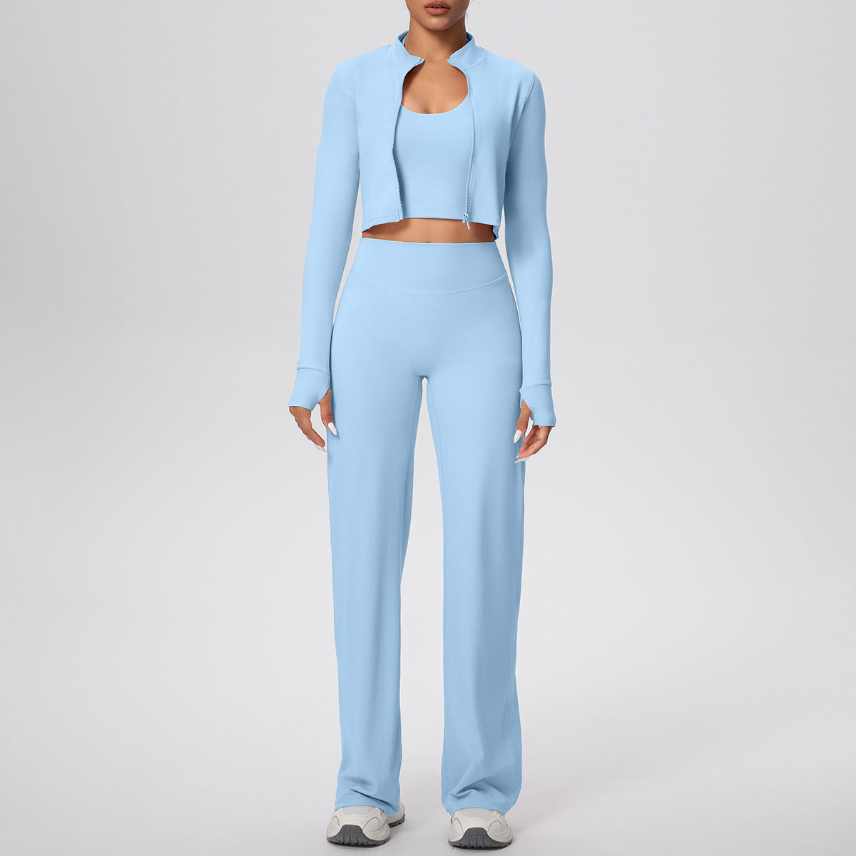 Womens Athletic Three Piece Set