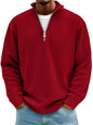 Men's Casual Long-Sleeve Polo Shirt/Sweatshirt