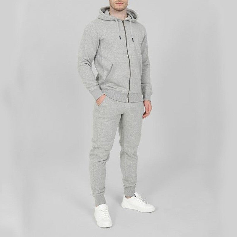 Pure Color Fashion Casual Suit