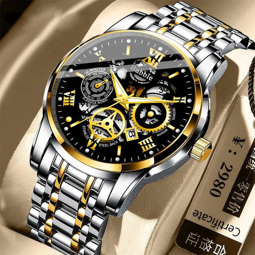 Automatic Quartz Hollow Retro Mens Watch