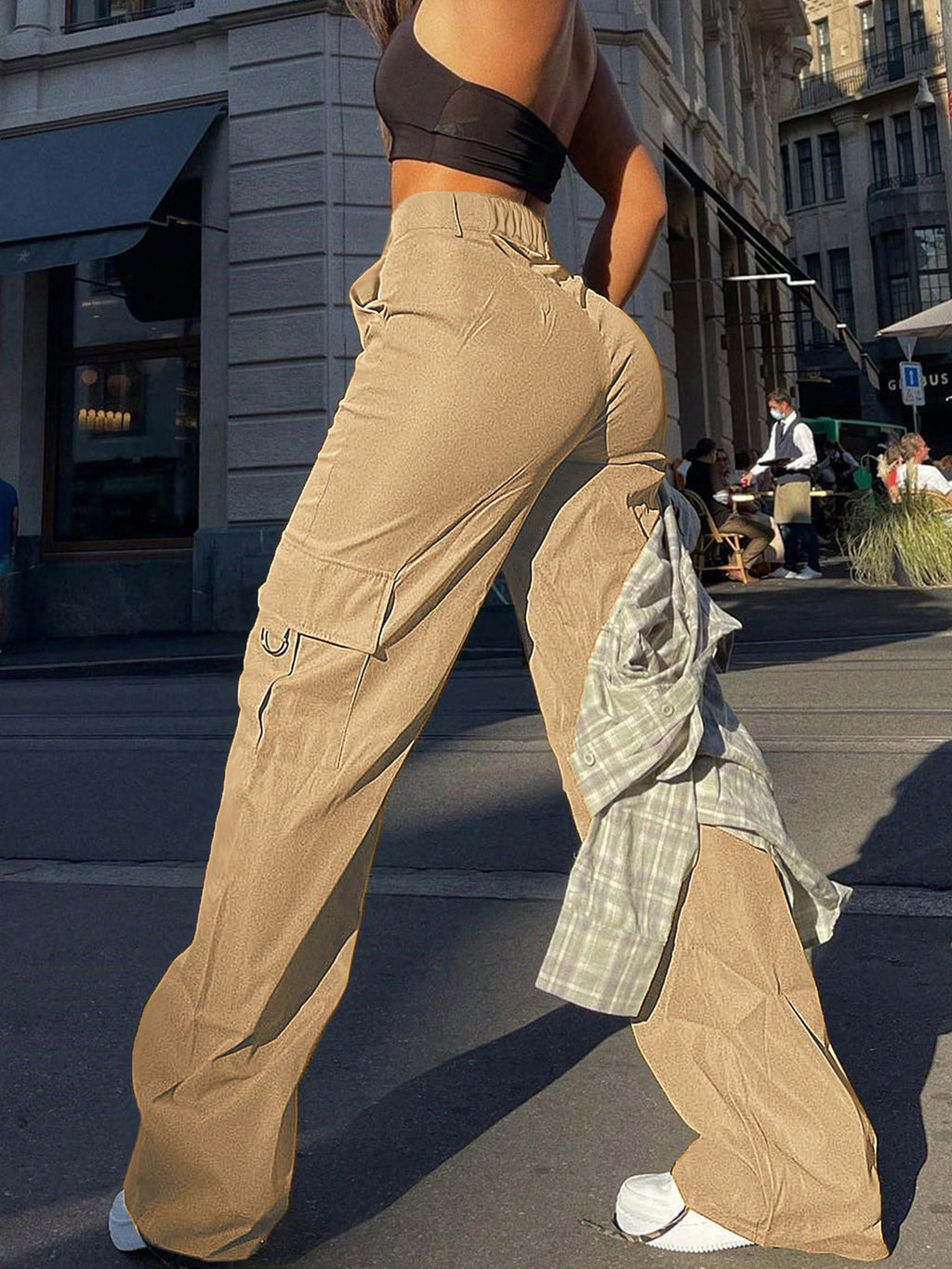 Women's Straight Leg Cargo Pants