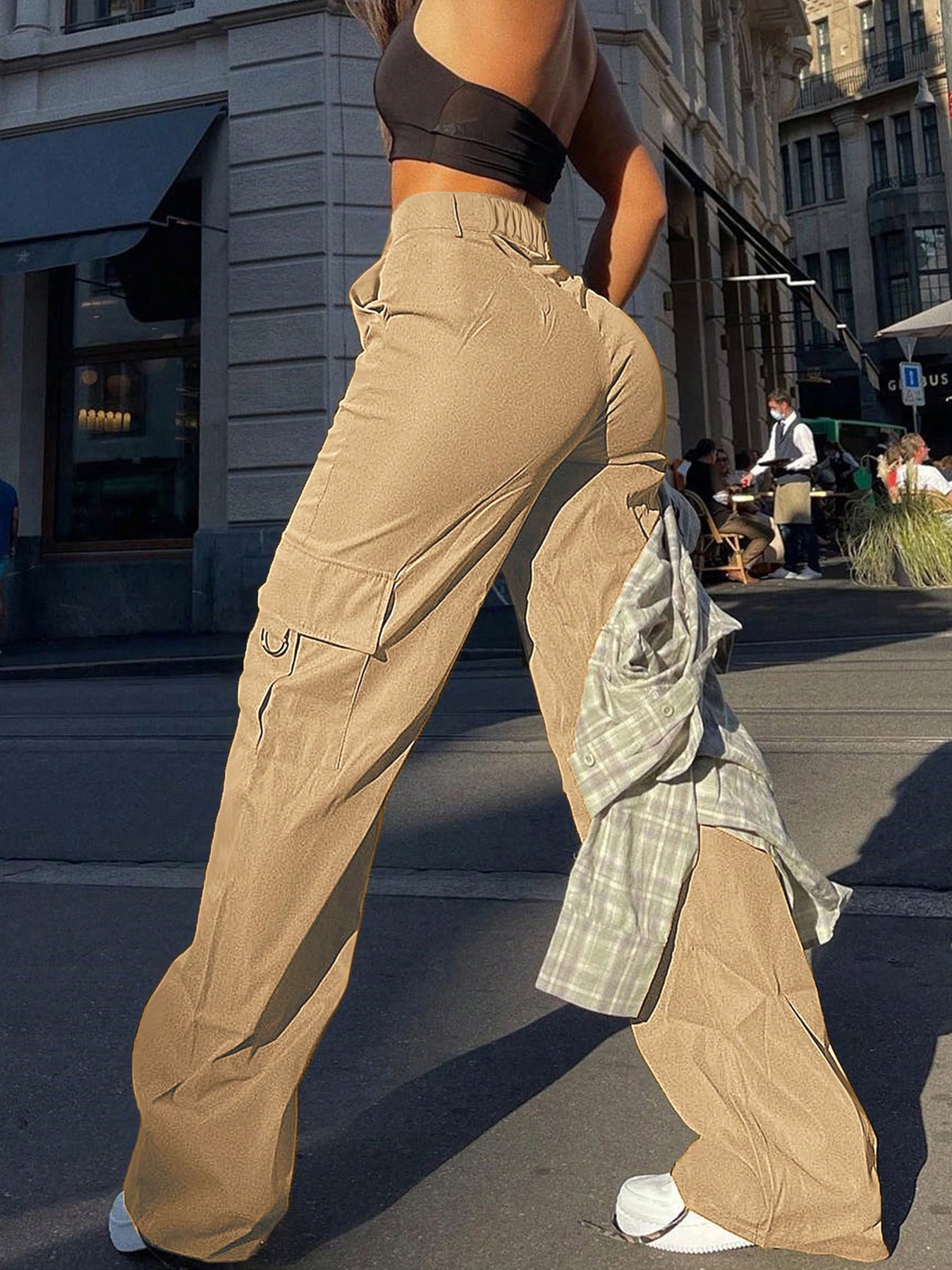 Women's Straight Leg Cargo Pants