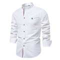 Mens Cotton Long Sleeve Casual Shirt