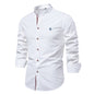 Mens Cotton Long Sleeve Casual Shirt