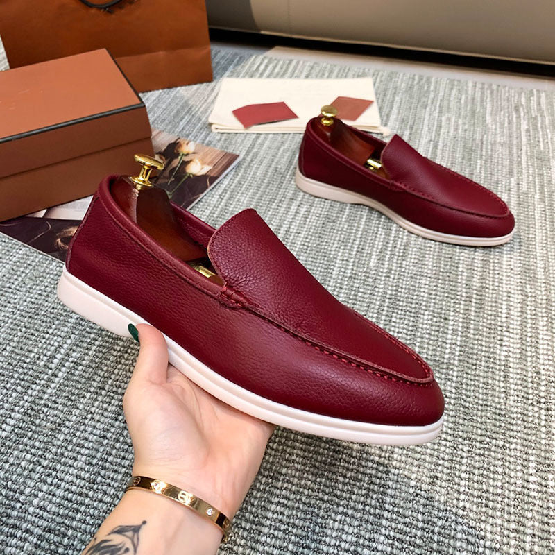 Mens Slip-On Loafers Comfortable Casual Shoes