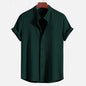Mens Corduroy Short Sleeve Shirt
