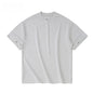 Heavyweight Brushed Cotton T-Shirt Men Vintage Style