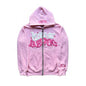 Gothic Punk Zip Up Hoodie Streetwear