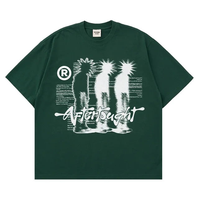 Harajuku Graphic Print Mens T-Shirt
