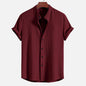 Mens Corduroy Short Sleeve Shirt
