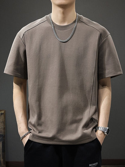 8XL Large Size Round Neck Short-Sleeve