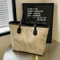Women Pu Leather Tote Bag Large Capacity Shoulder Bag Handbag