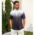 Classic Floral Print Mens Polo Shirt