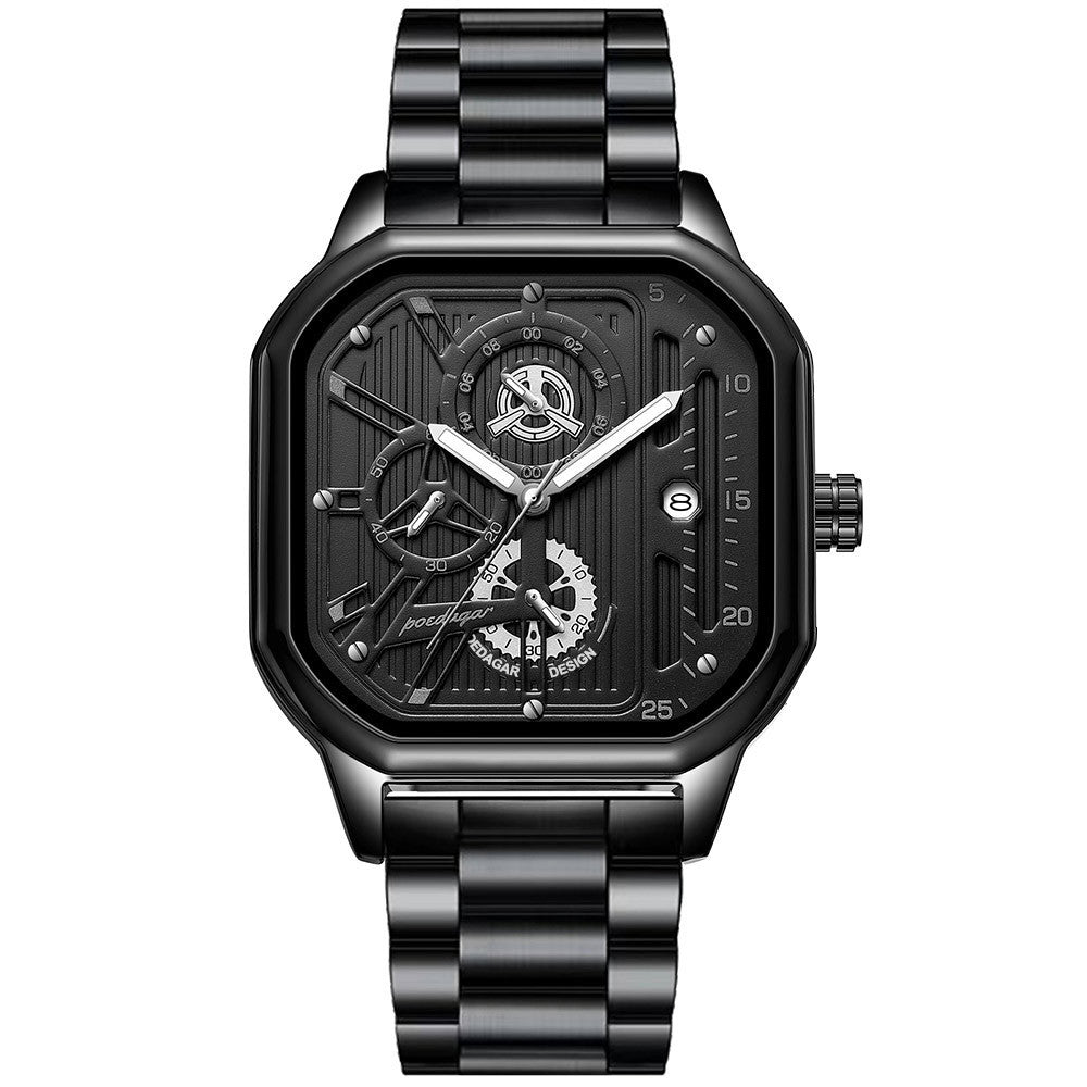 Multifunctional Waterproof Luminous Mens Watch