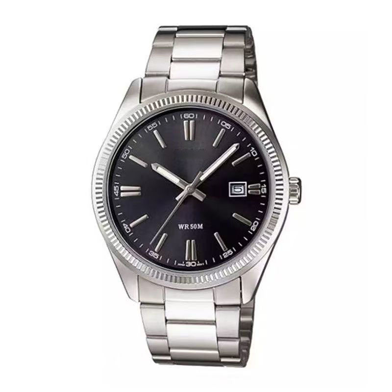 Minimalist Quartz Watch with Calendar