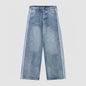 Gradient Washed Denim Trousers