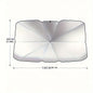 Car Sunshade Universal Front Windshield UV Protection Heat Insulation