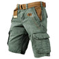 Mens Summer Cargo Shorts Loose Fit