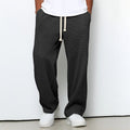 Mens Waffle Texture Casual Sport Pants