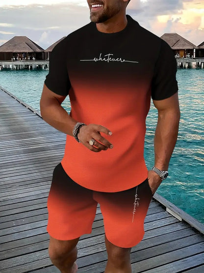 Casual sport short-sleeve T-shirt