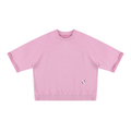 Z Vintage Wash Boxy Short Sleeve Sweatshirt