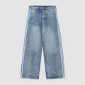 Gradient Washed Denim Trousers