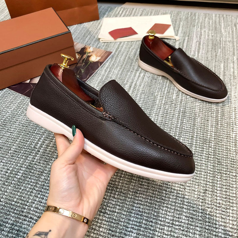Mens Slip-On Loafers Comfortable Casual Shoes