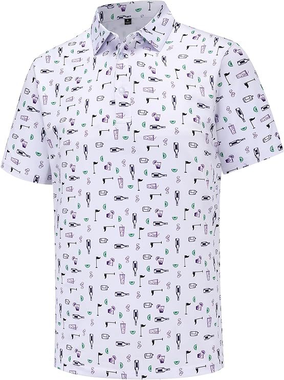 Digital printed Polo shirt
