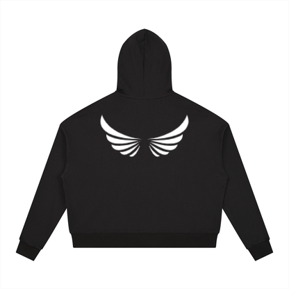 Contrast Drawstring Hoodie