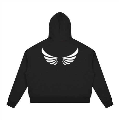 Contrast Drawstring Hoodie