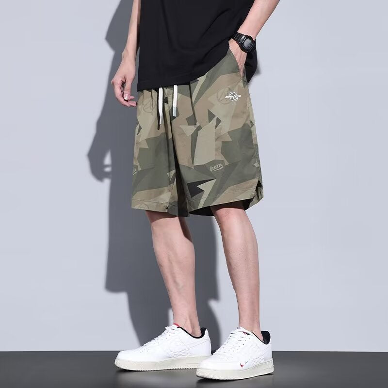 Camouflage work pants