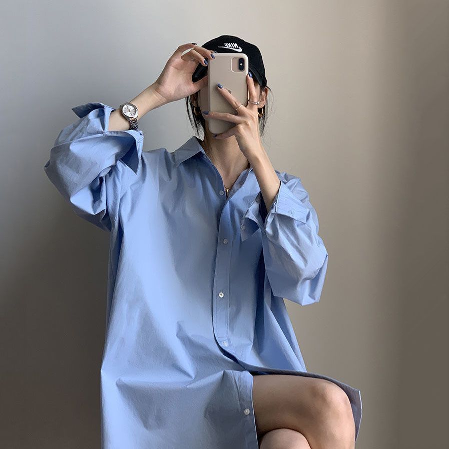 Casual white shirt