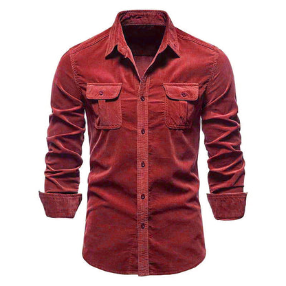 Men's Corduroy Casual Shirt
